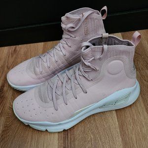 Under Armour Curry 4 Flotro Retro Pink Men's Basketball Shoe
